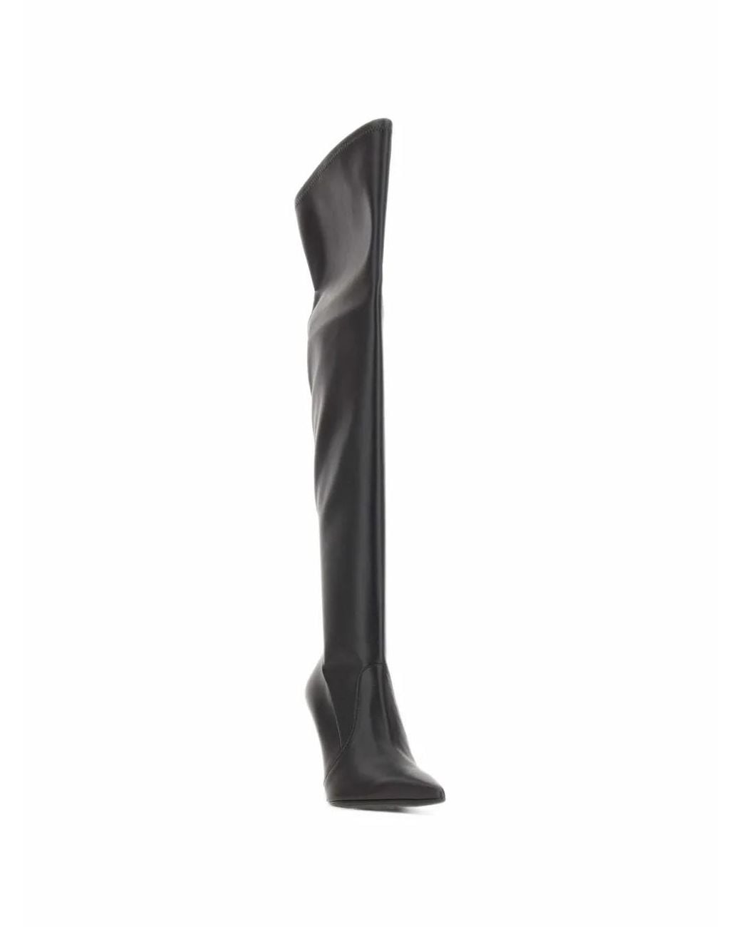 Sergio Levantesi Black Pupa67 Tryde Over-The-Knee Boots