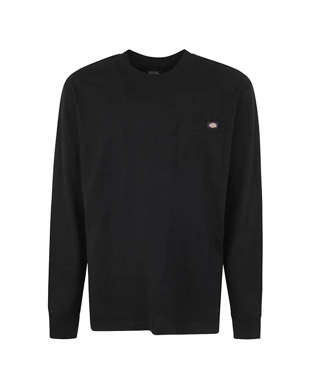 Dickies Black Logo-Patch T-Shirt for men