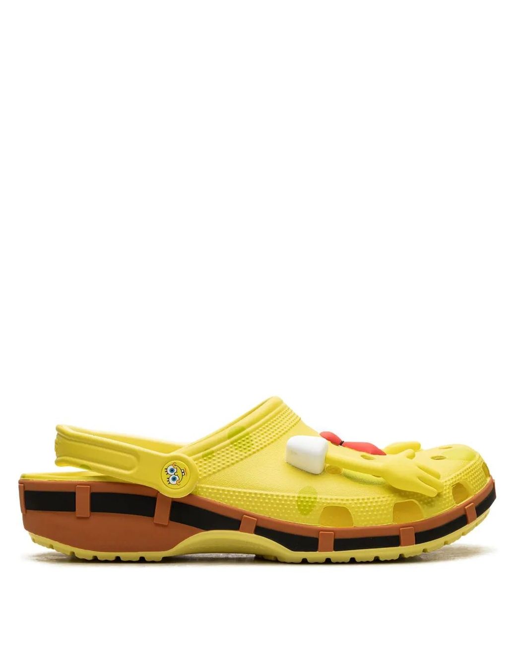 CROCSTM Yellow X Spongebob Squarepants Classic Clogs Slides for men
