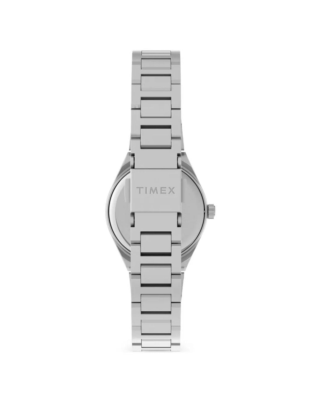 Timex White Q Continental 25Mm Watch