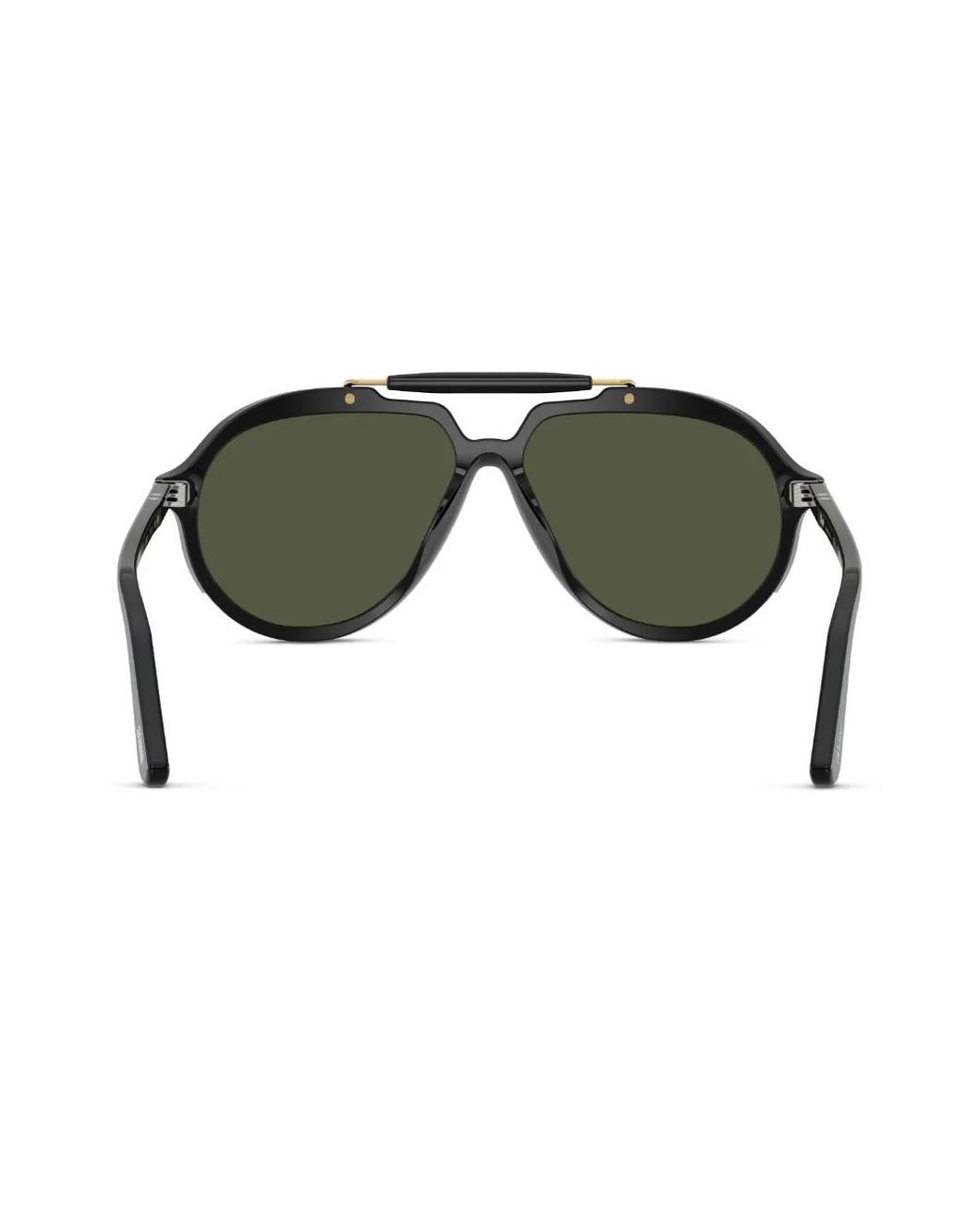 Persol Green Square Frame Sunglasses