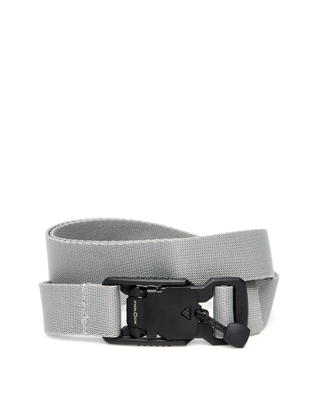 Oakley Gray Logo-Embroidered Belt