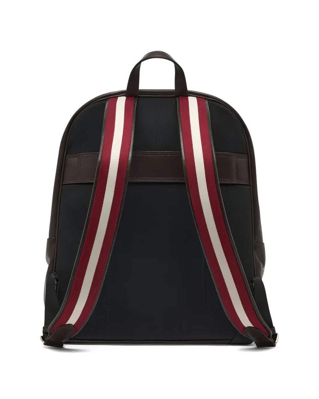 Bally Black Ray Leather Backpack for men
