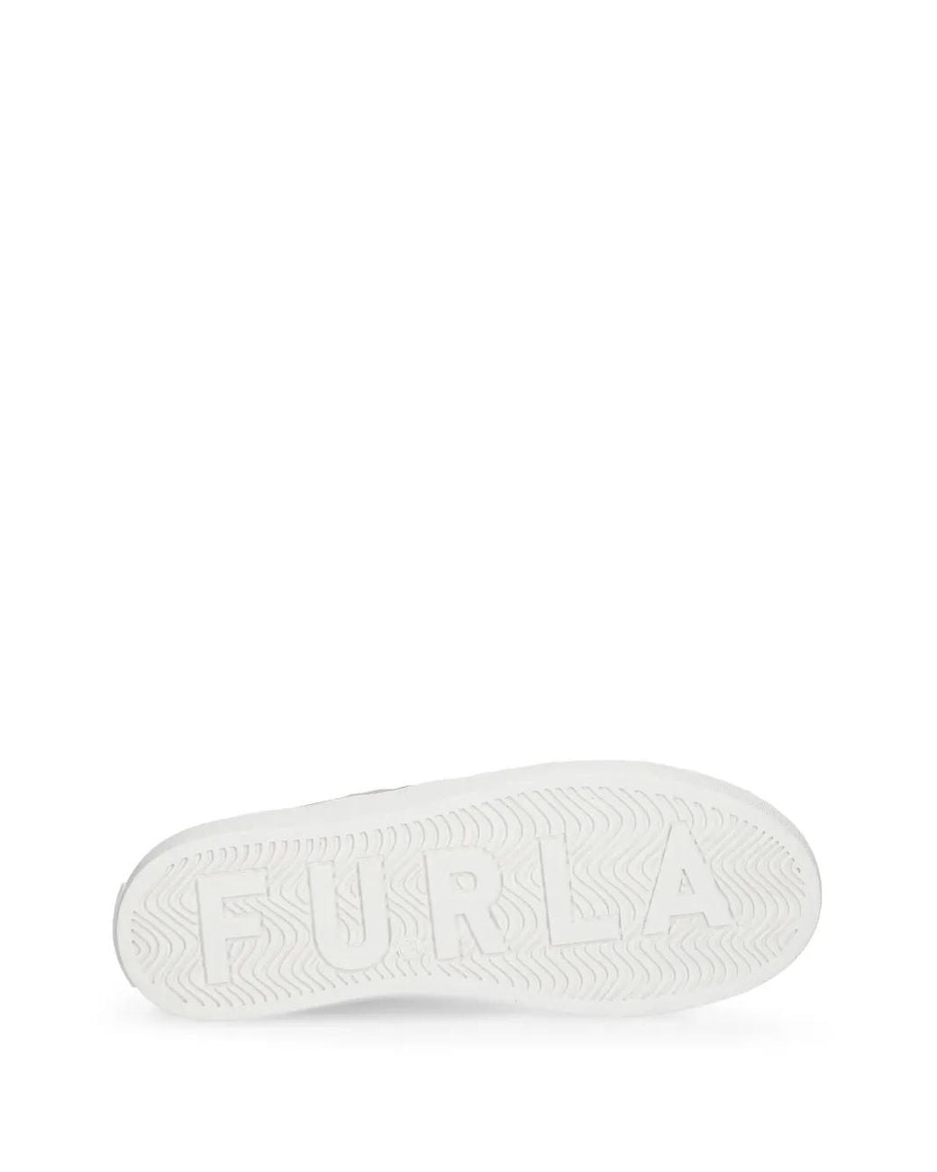 Furla Natural Enjoy Lace-Up Sneaker