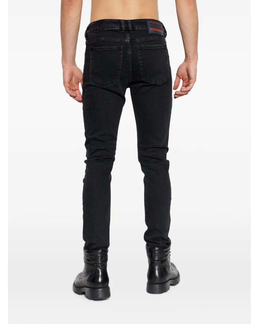 DIESEL Blue 1979 Sleenker Distressed Jeans for men