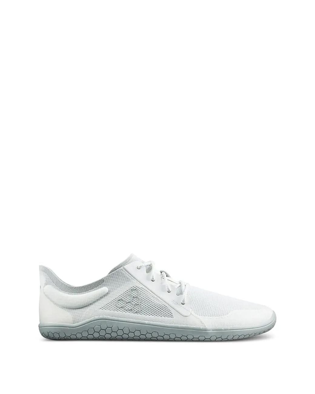 Vivobarefoot White Primus Lite Iv Mesh Panelled Sneakers