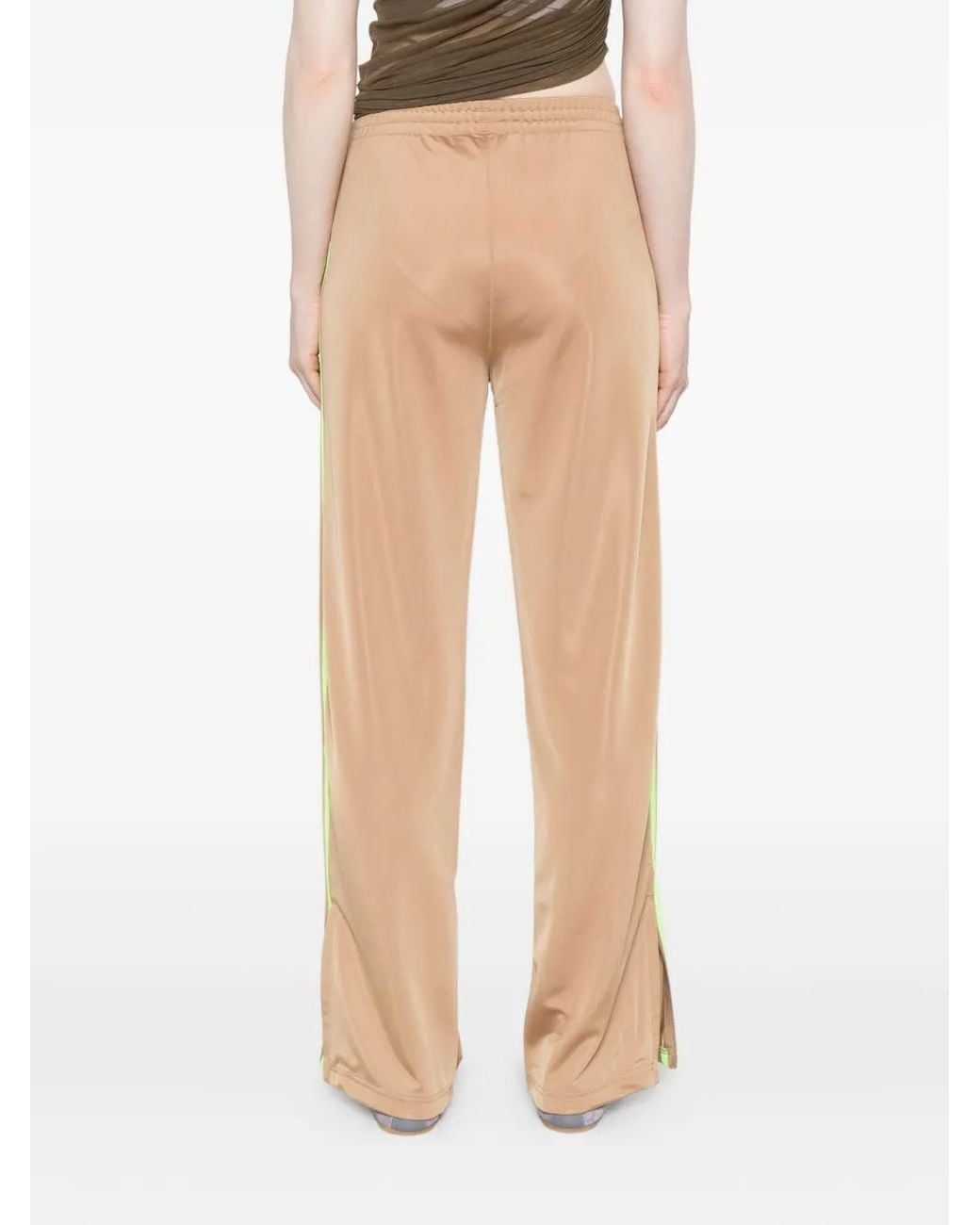 Adidas White Firebird Logo-Detail Trousers