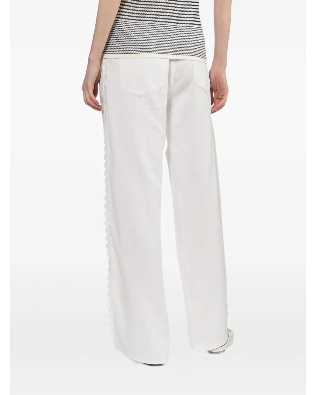 Rag & Bone White Phoebe Pants