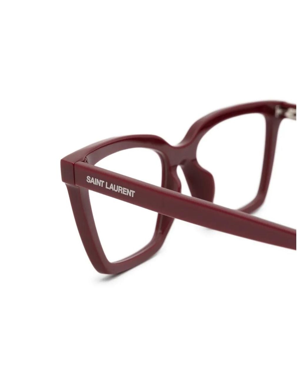 Saint Laurent Multicolor Lunettes De Vue À Monture Rectangulaire