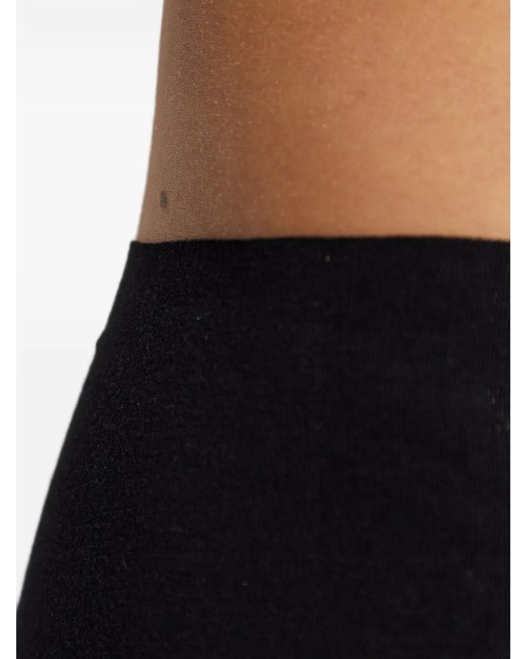 MM6 by Maison Margiela Black Stretch-Cotton Underwear Shorts