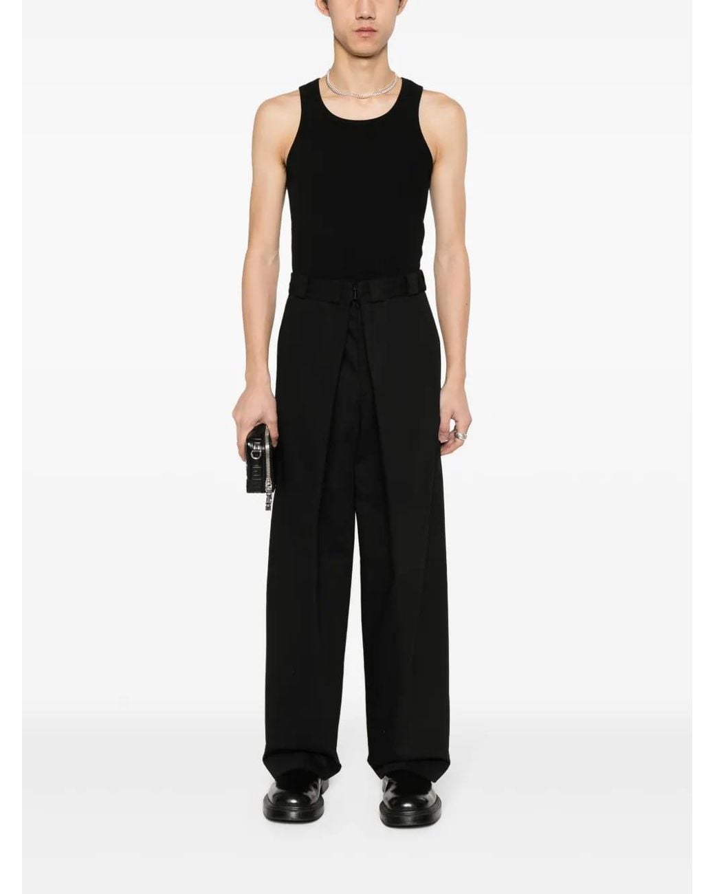 Givenchy Black Wide Trousers for men