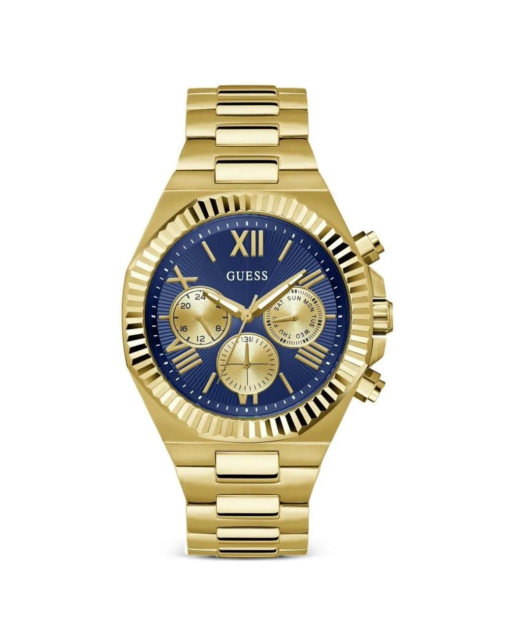 Guess Metallic Montre Equity 44 Mm for men