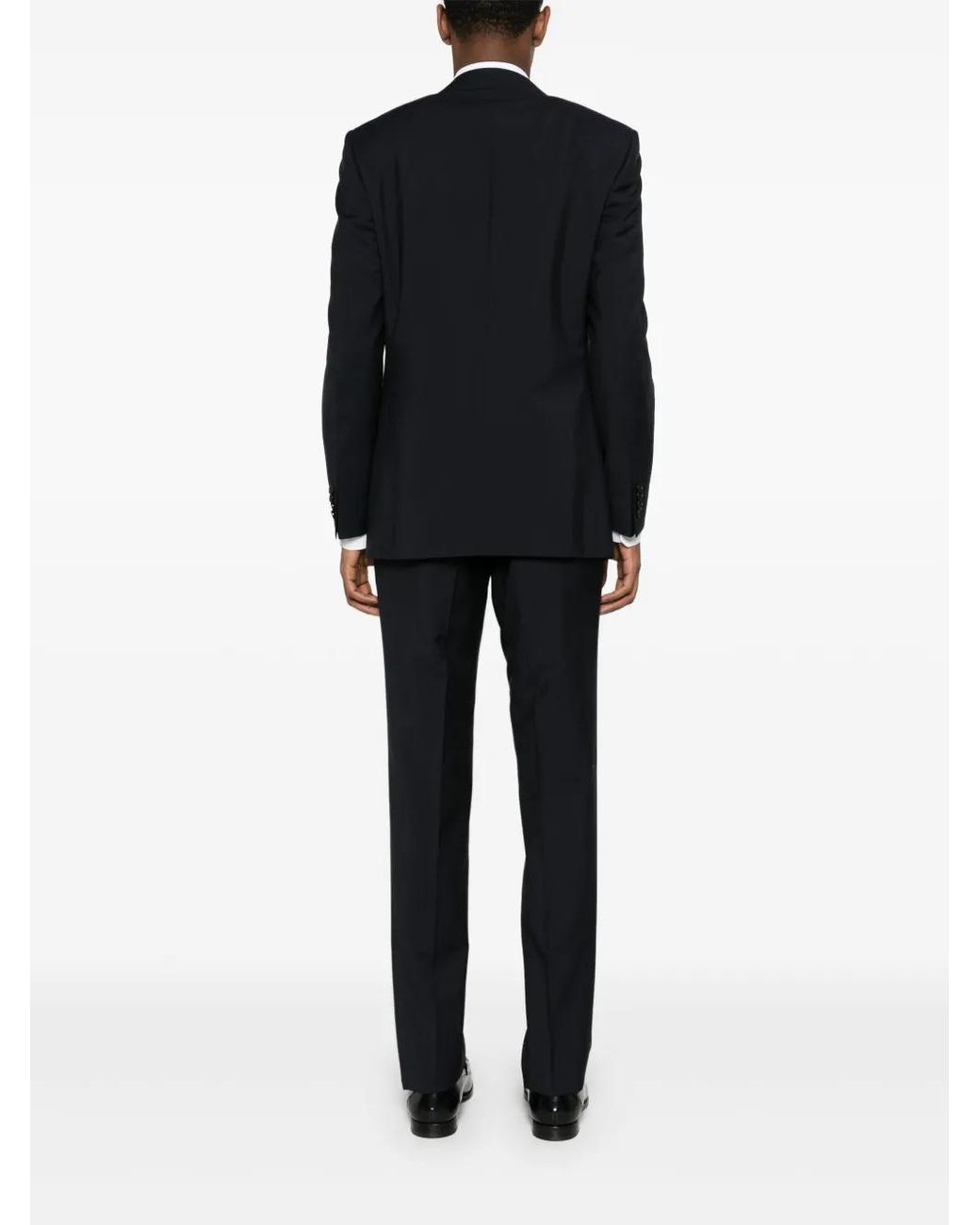 Canali Black Single-Breasted Suit for men