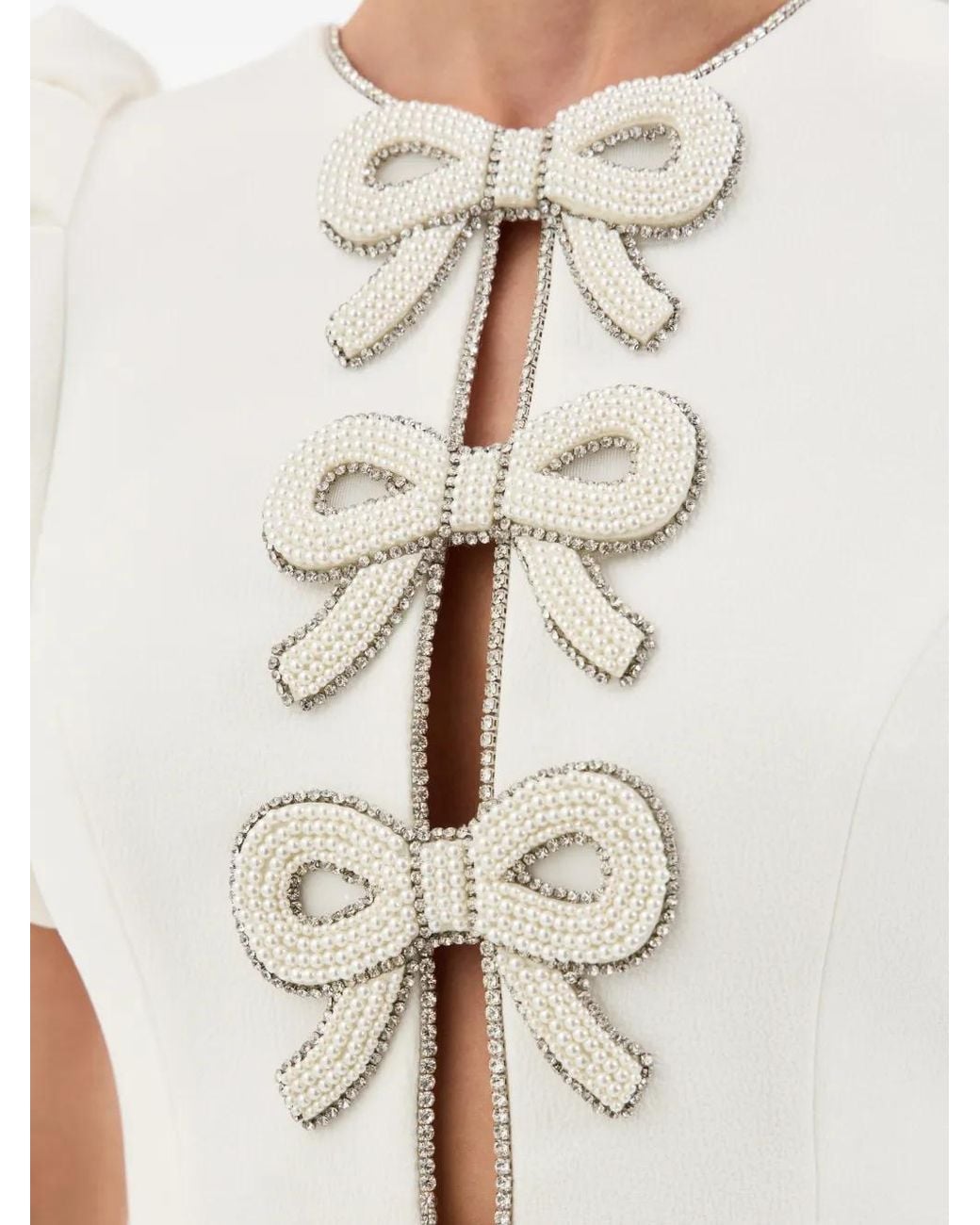 Rebecca Vallance White Dreamer Midi Dress