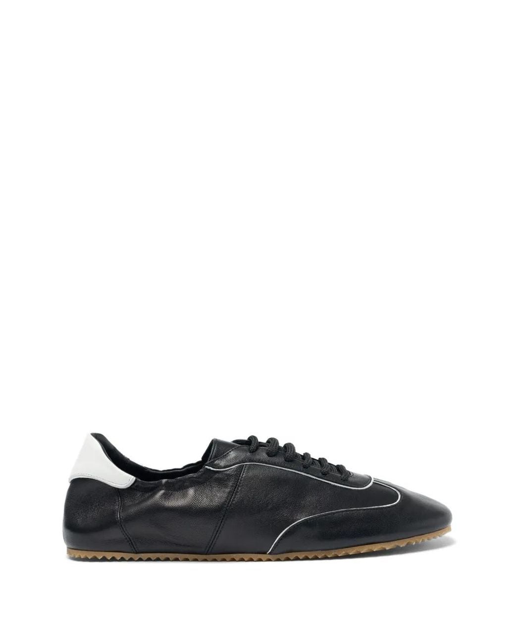 Scarosso Black Riley Leather Sneakers