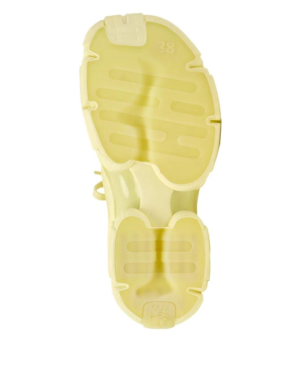 Baskets Tossu CAMPERLAB en coloris Yellow