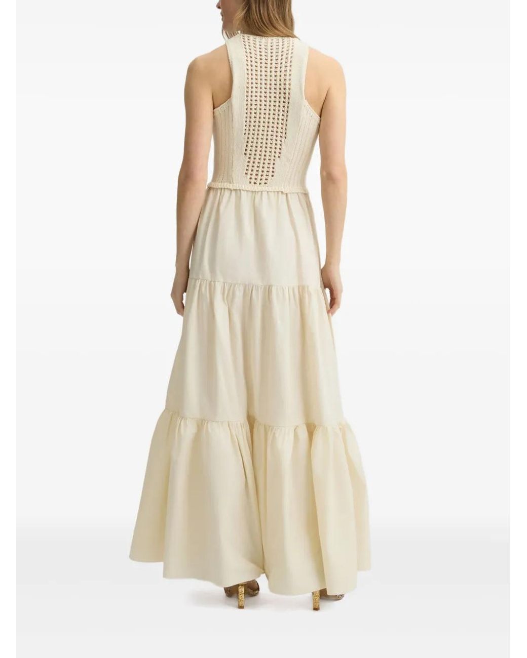 Liu Jo Natural Cotton Maxi Dress