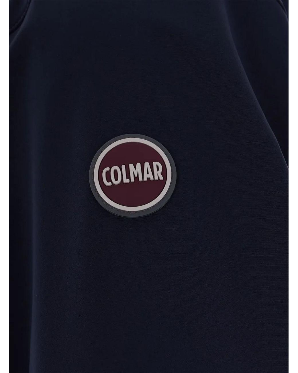 Colmar Blue Hooded Zip-Up Jacket for men