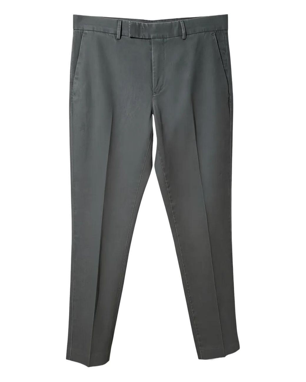 PT Torino Gray Belt-Loops Trousers for men