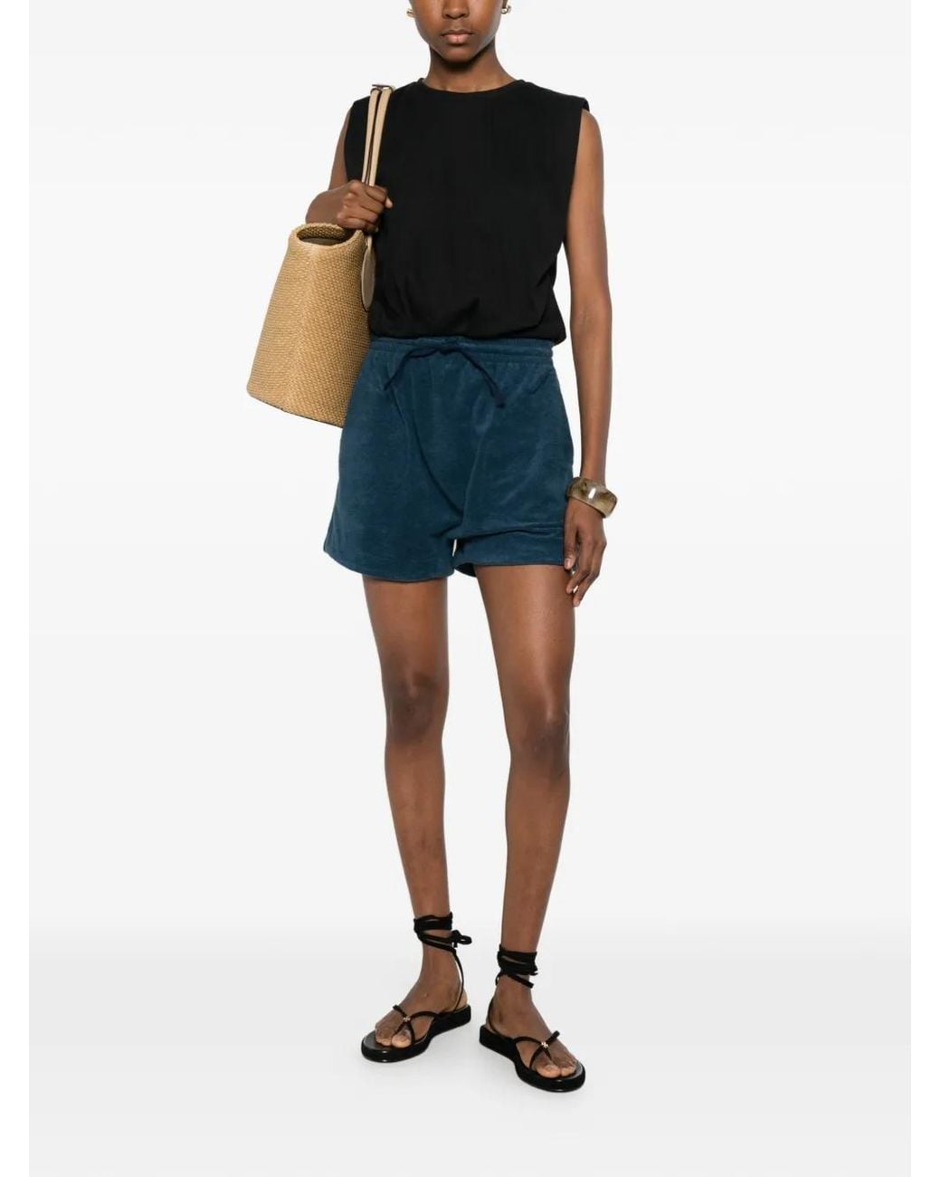 Osklen Blue Drawstring Shorts