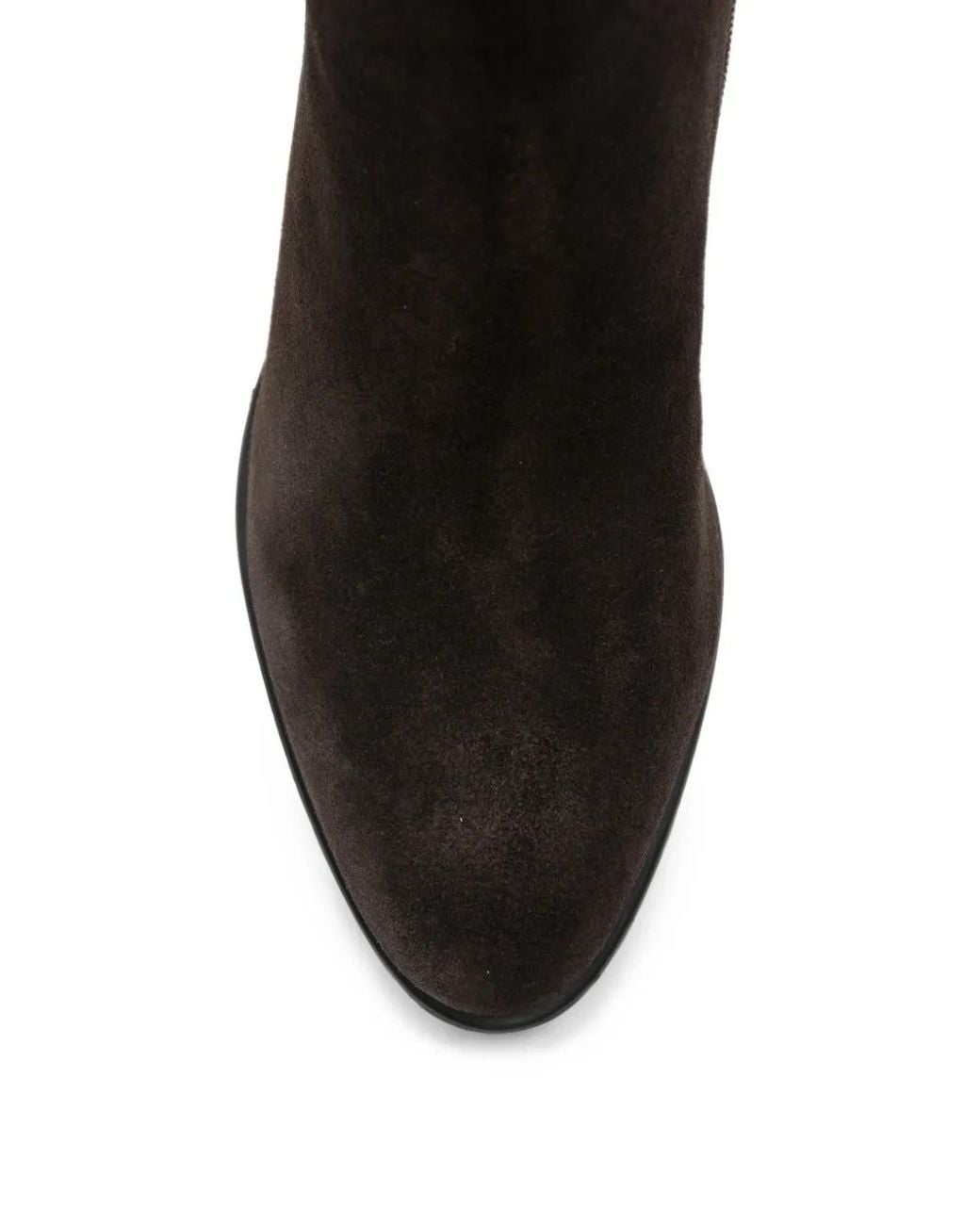 Bibi Lou Black North Suede Block-Heel Ankle Boots