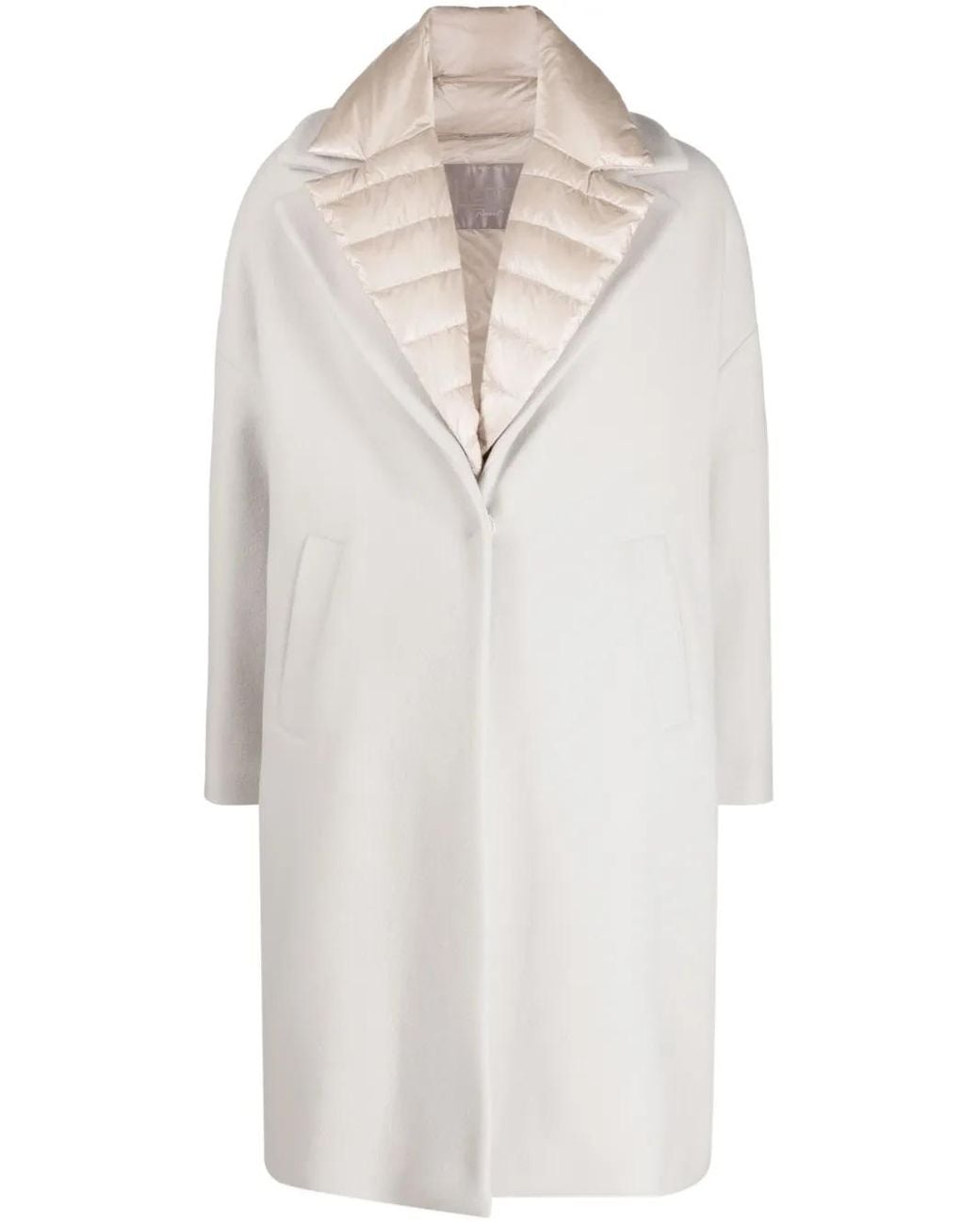Herno White Resort Coat