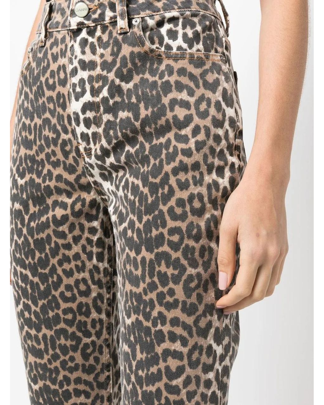 Ganni Trousers Brown