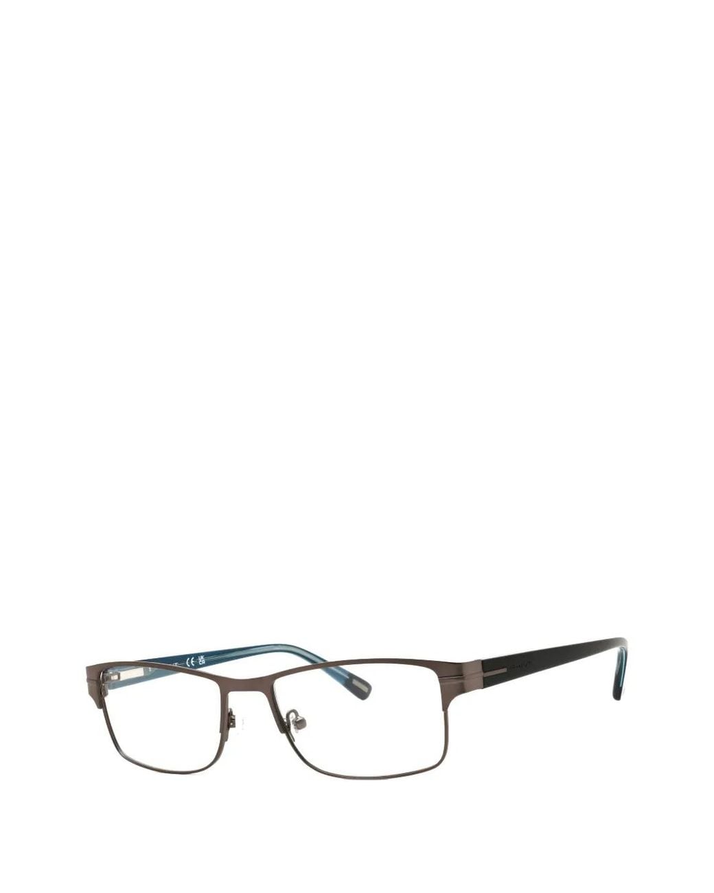 Gant Multicolor Lunettes De Vue À Monture Rectangulaire for men