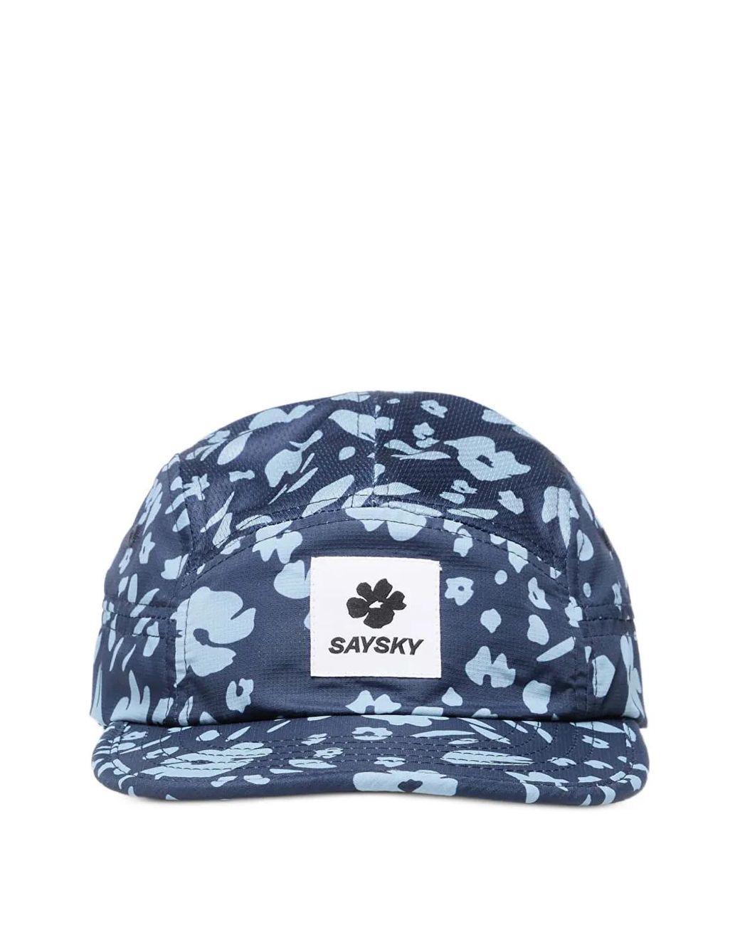 Saysky Blue Combat Baseballkappe Mit Blumenprint