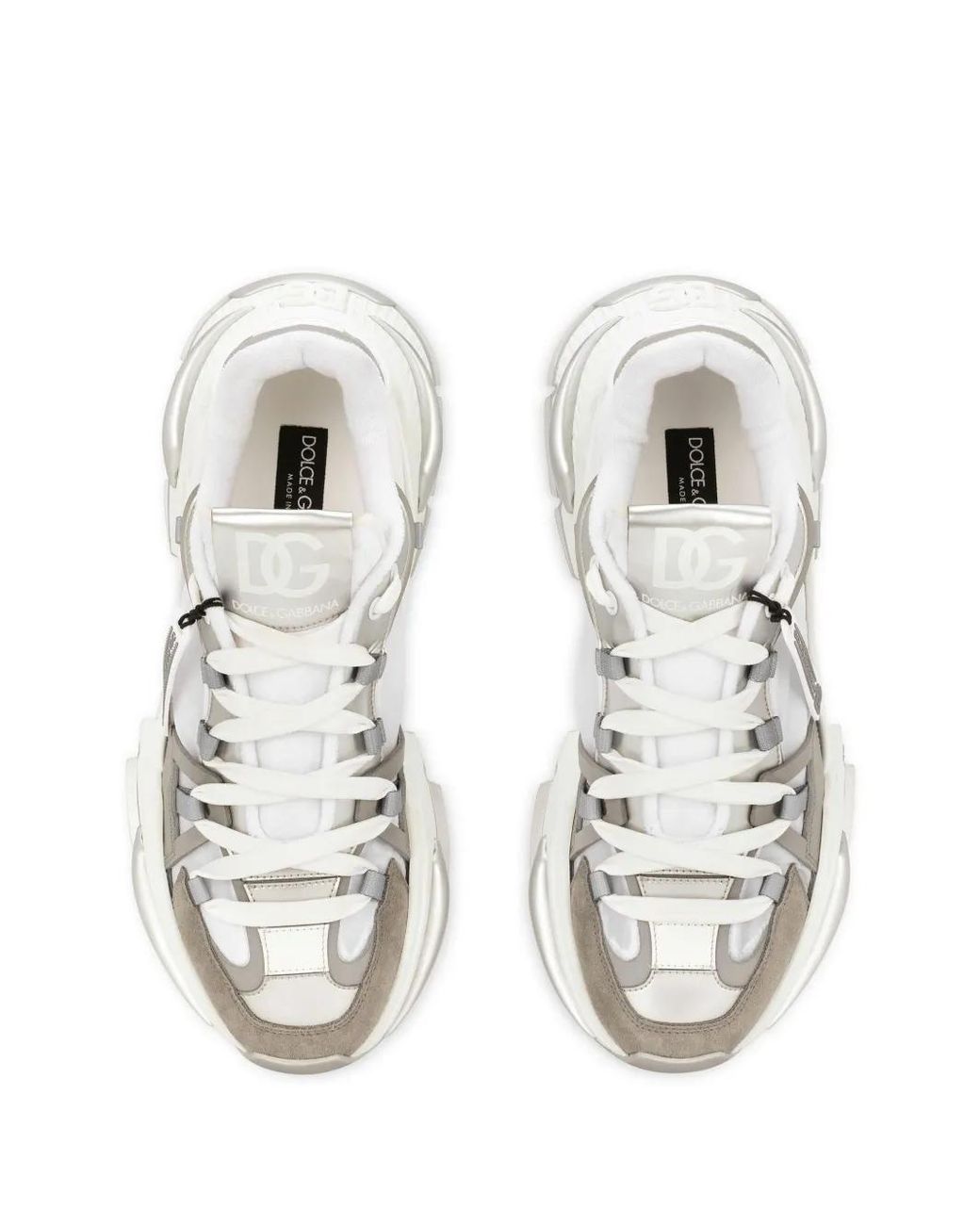 Dolce & Gabbana White Flat Shoes for men