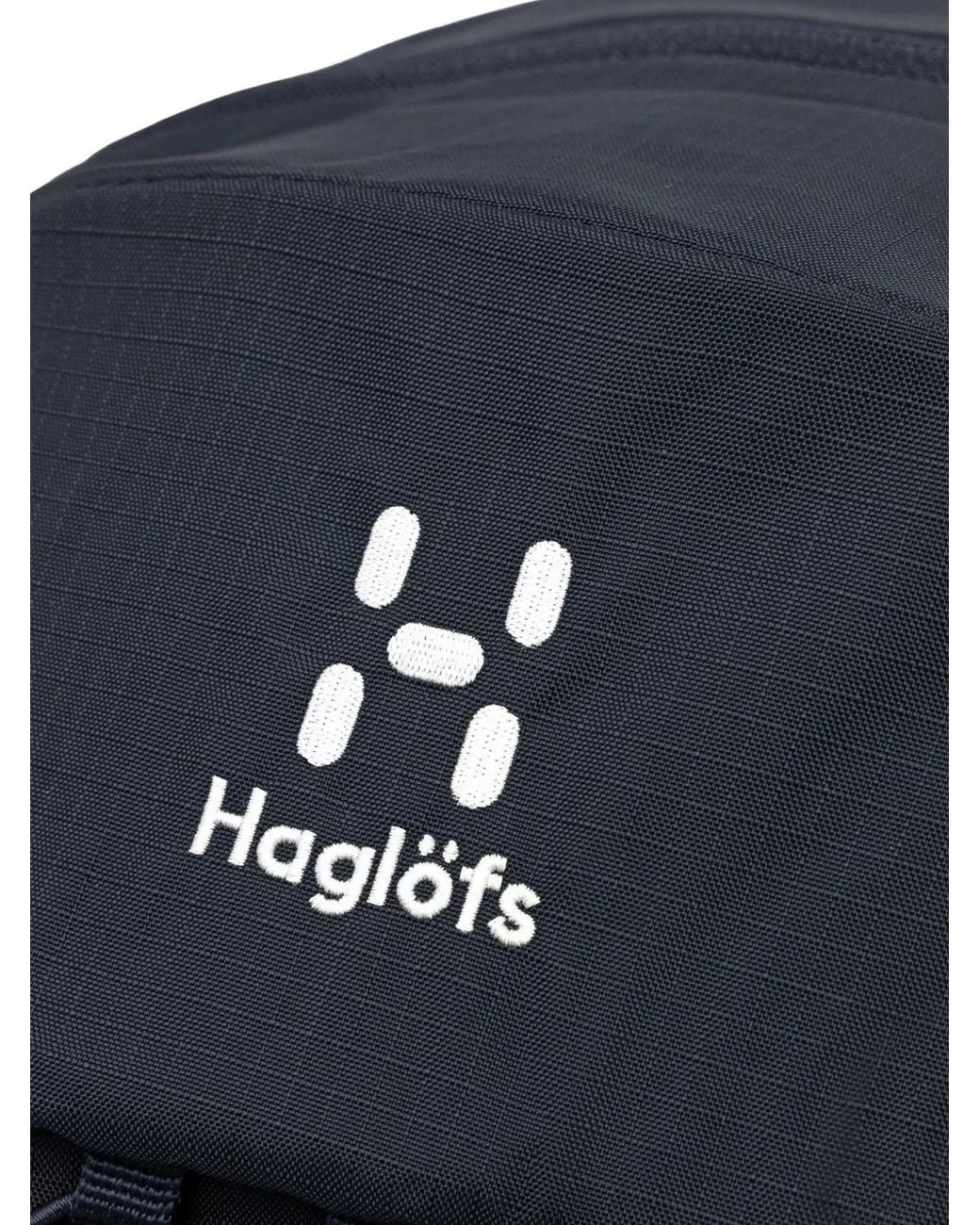 Haglöfs Blue Vide Logo-Print Backpack