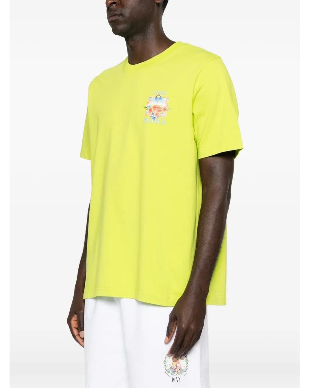 Casablanca Yellow Flower Court Organic Cotton Classic for men