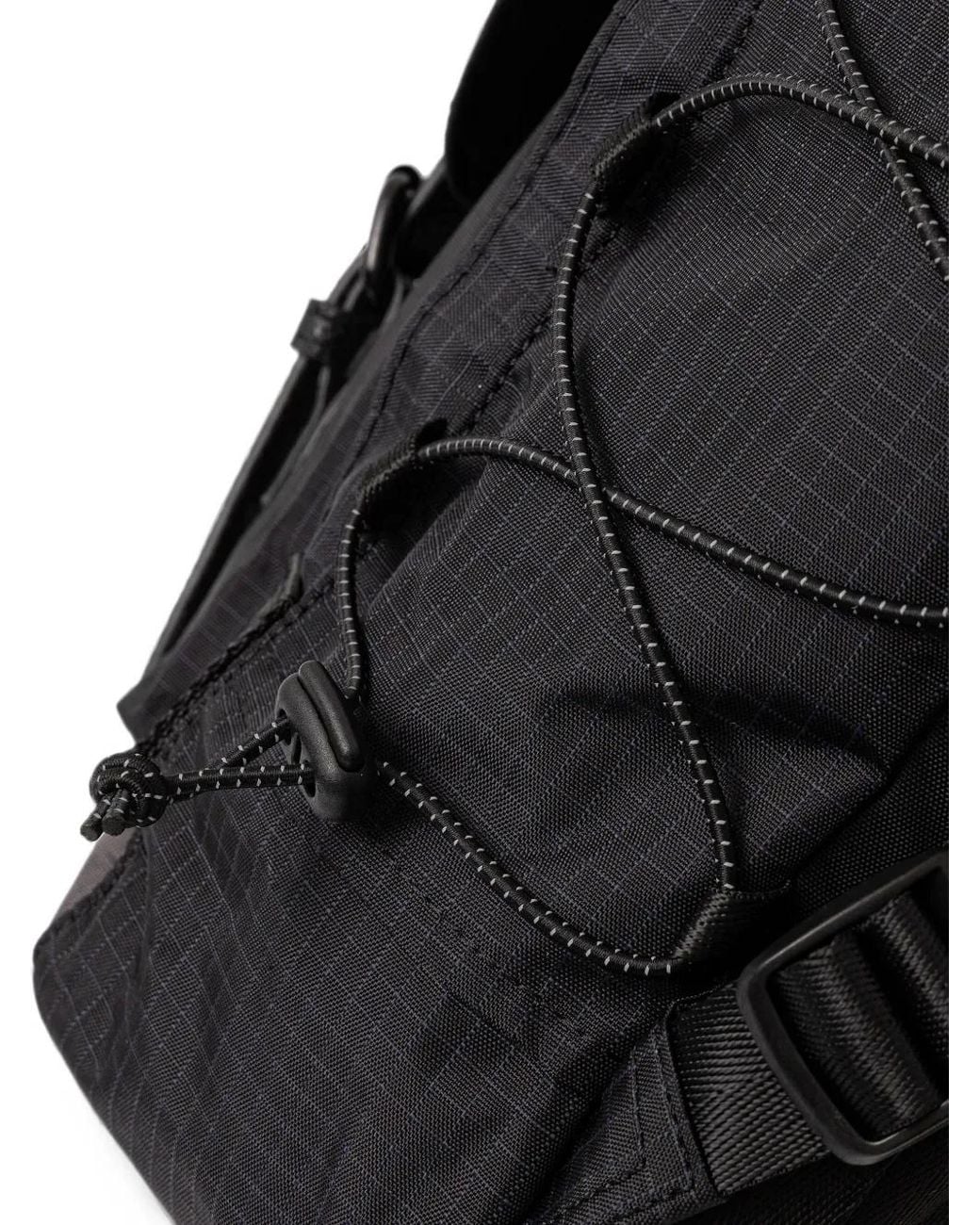 Doughnut Black Buckle-Fastening Backpack