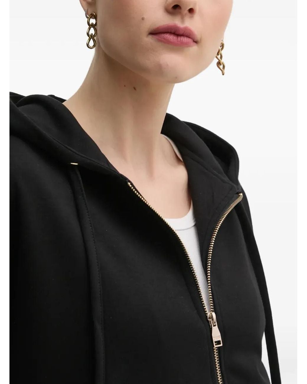 GAUDI Black Zip Hoodie