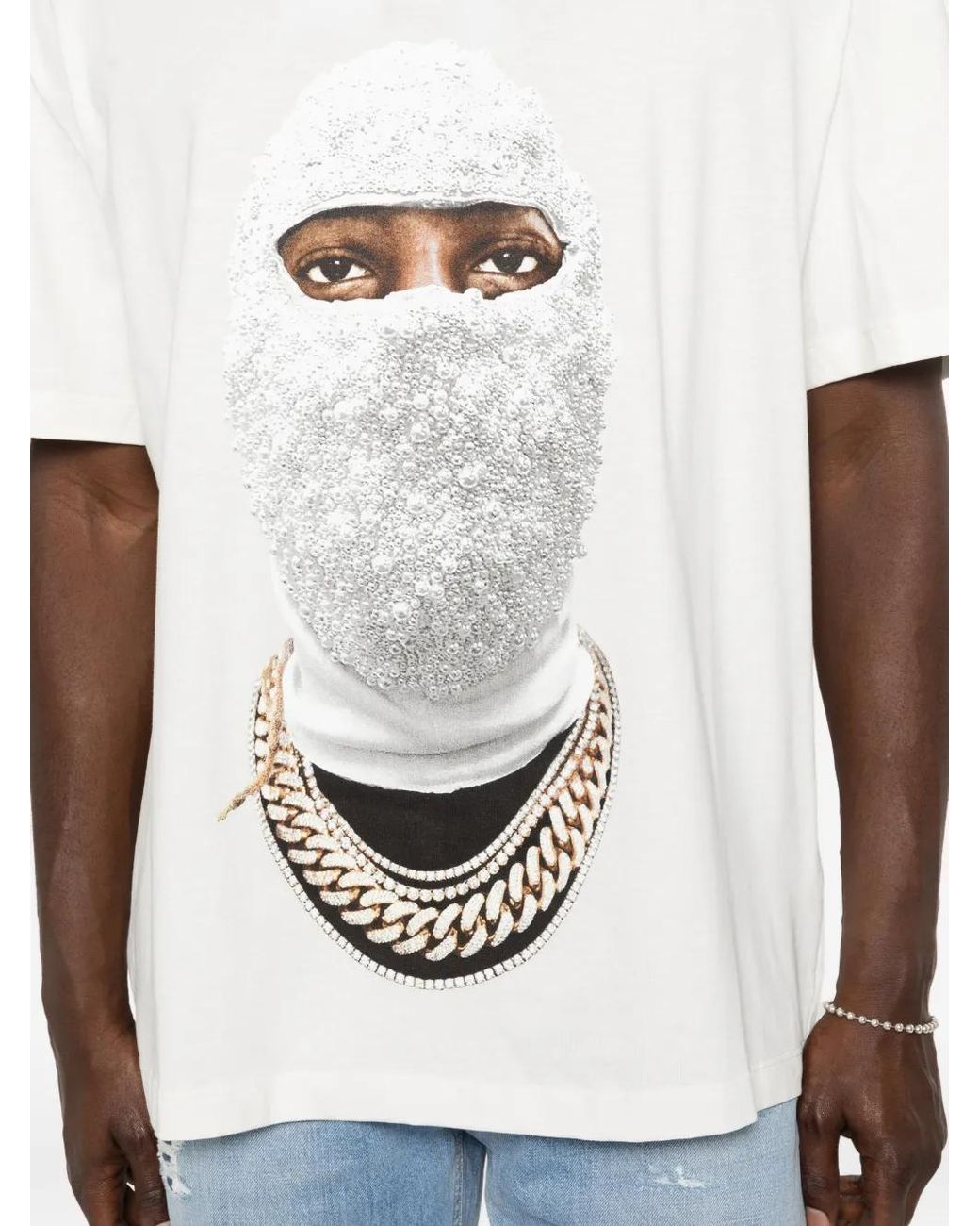 Ih Nom Uh Nit White Mask Future T-Shirt for men