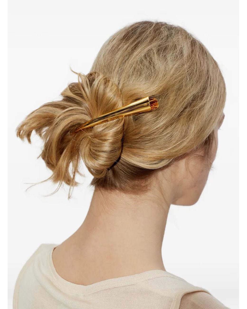 LIE STUDIO White Mona Hair Clip