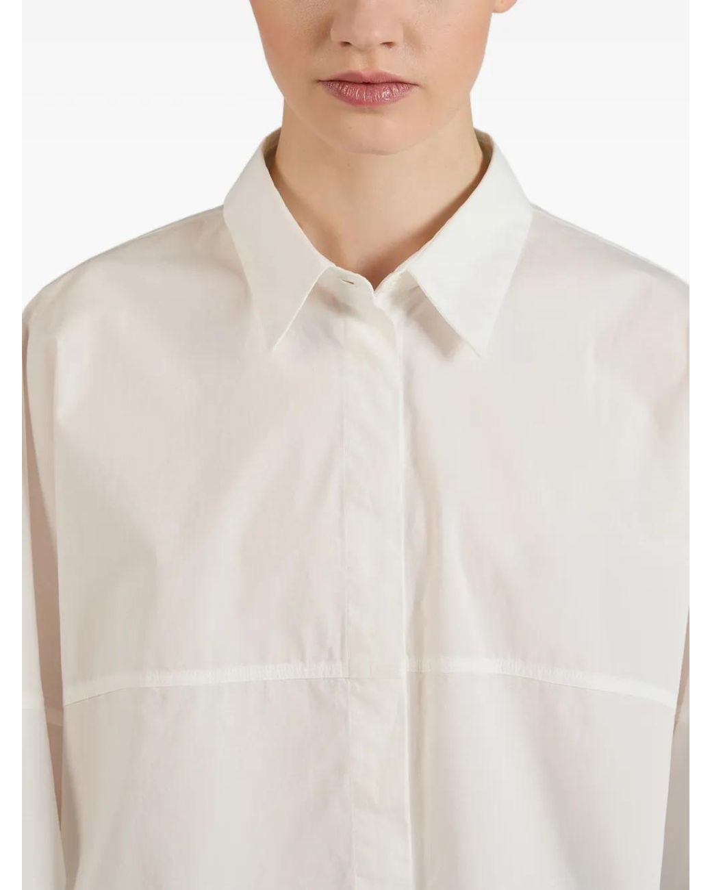 Camicia Ampia di Slowear in White