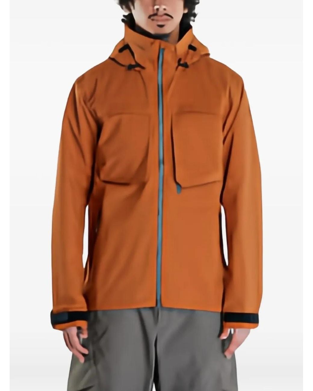 POUTNIK BY TILAK Brown Caw Gore-Tex Jacket for men