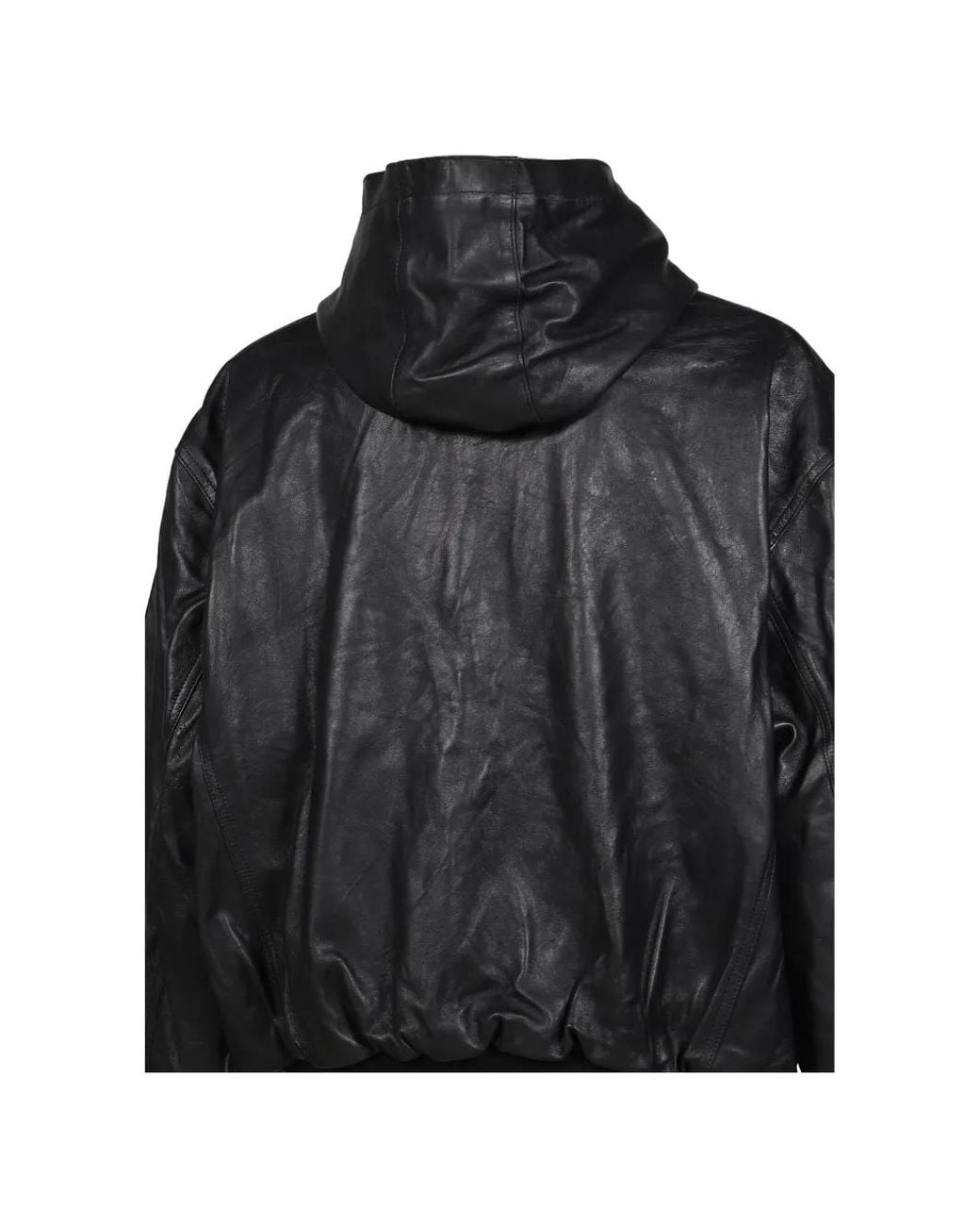 ALEXANDER DIGENOVA Black Underground Kangaroo-Pocket Jacket for men