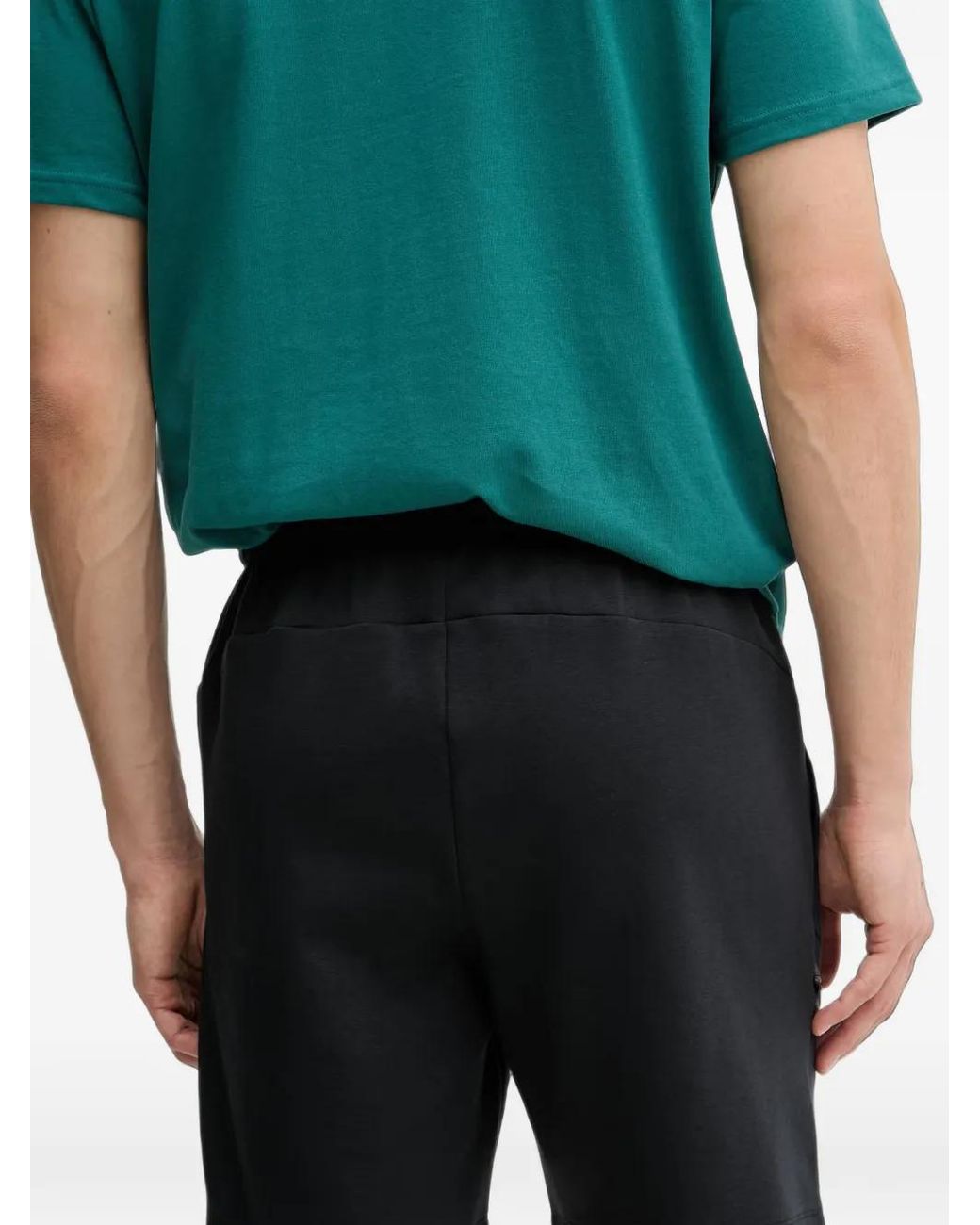 Under Armour Green Ua Unstoppable Fleece Shorts for men