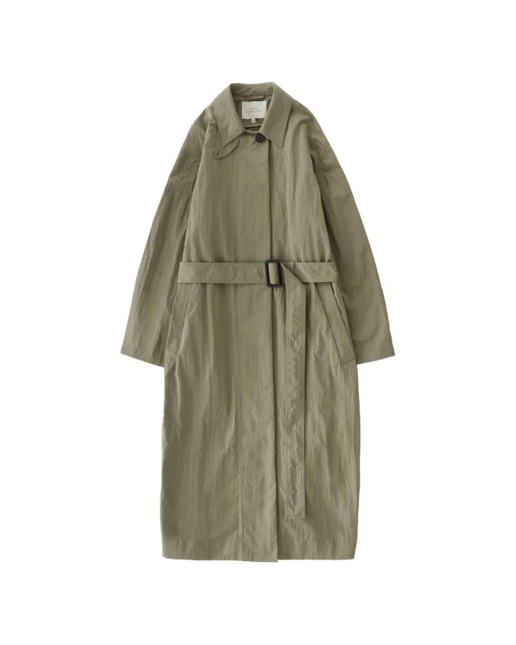 Studio Nicholson Brown Campion Water-Repellent Trench Coat