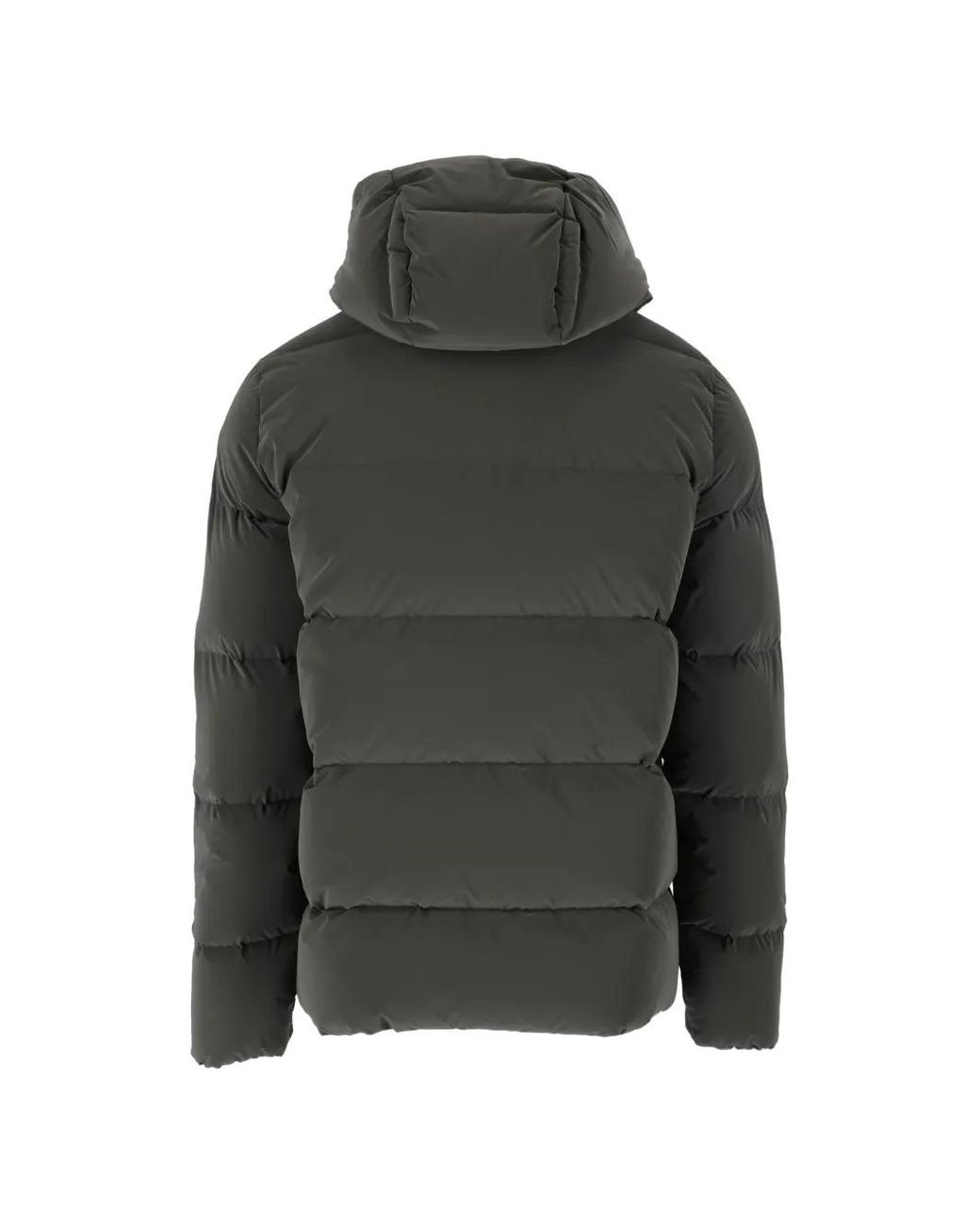 Rrd Gray Supeuck! Hooded Puffer Jacket for men