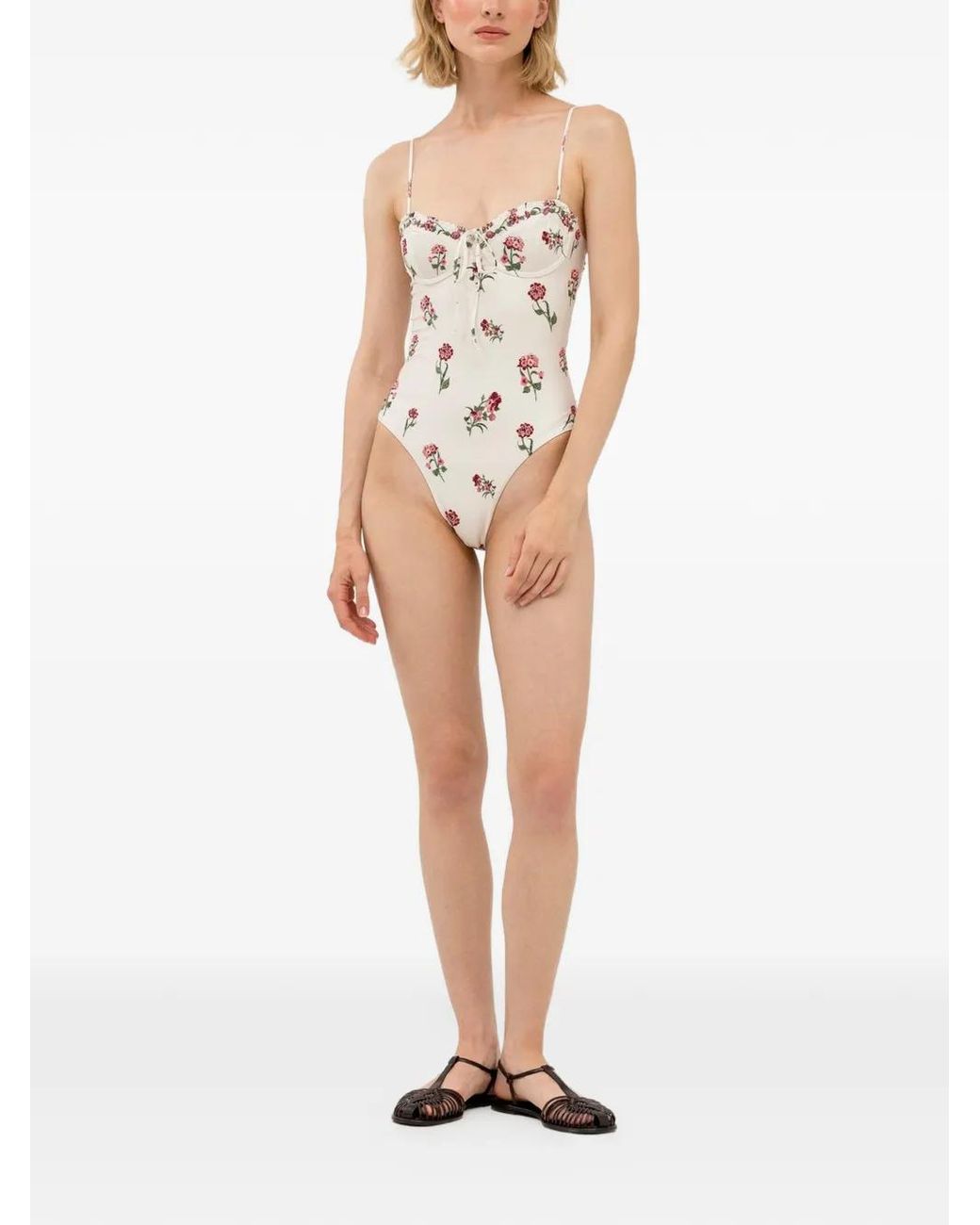 Agua Bendita Pink Ébano Quebrada Swimsuit