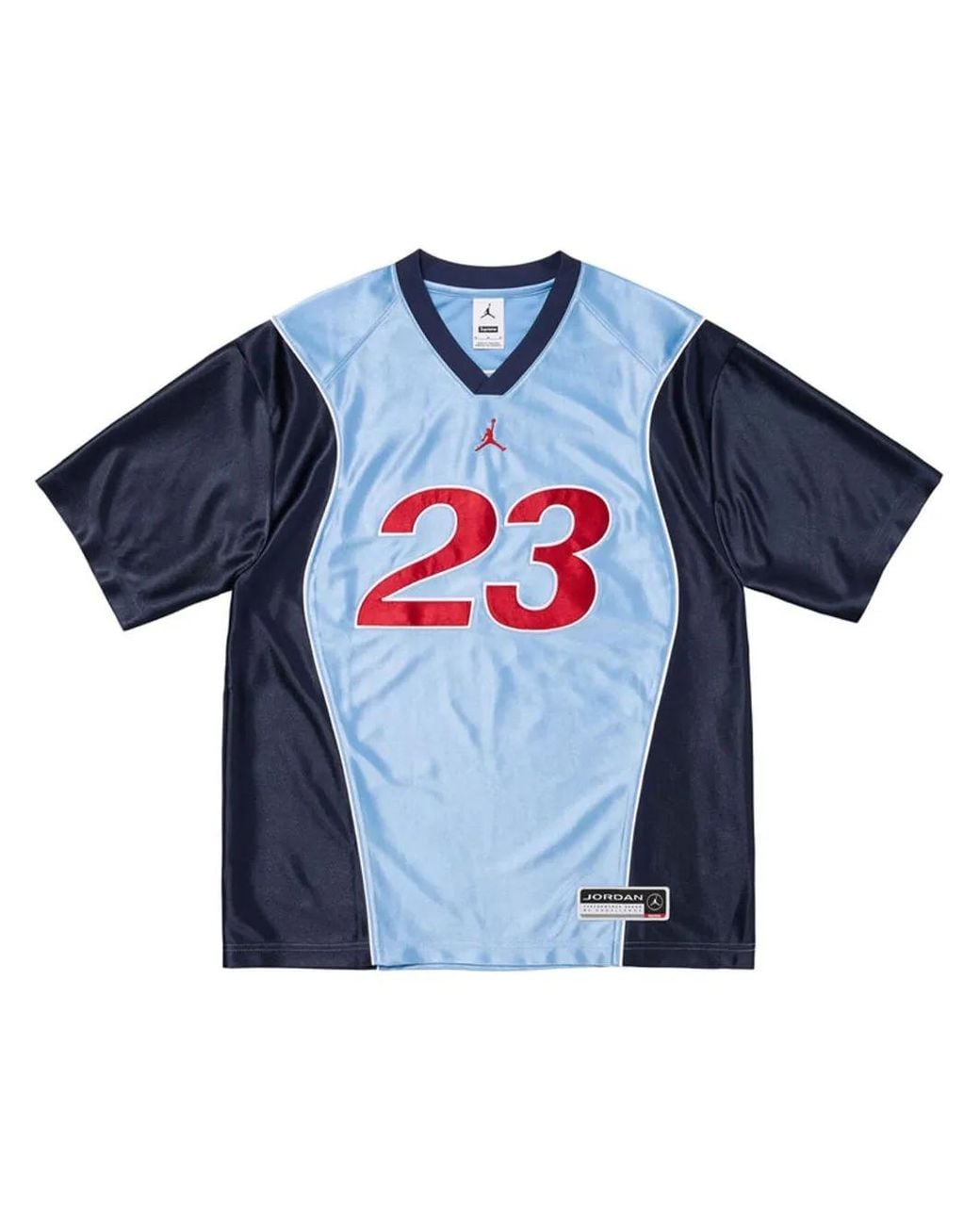 Supreme Blue X Jordan Warm Up Jersey for men