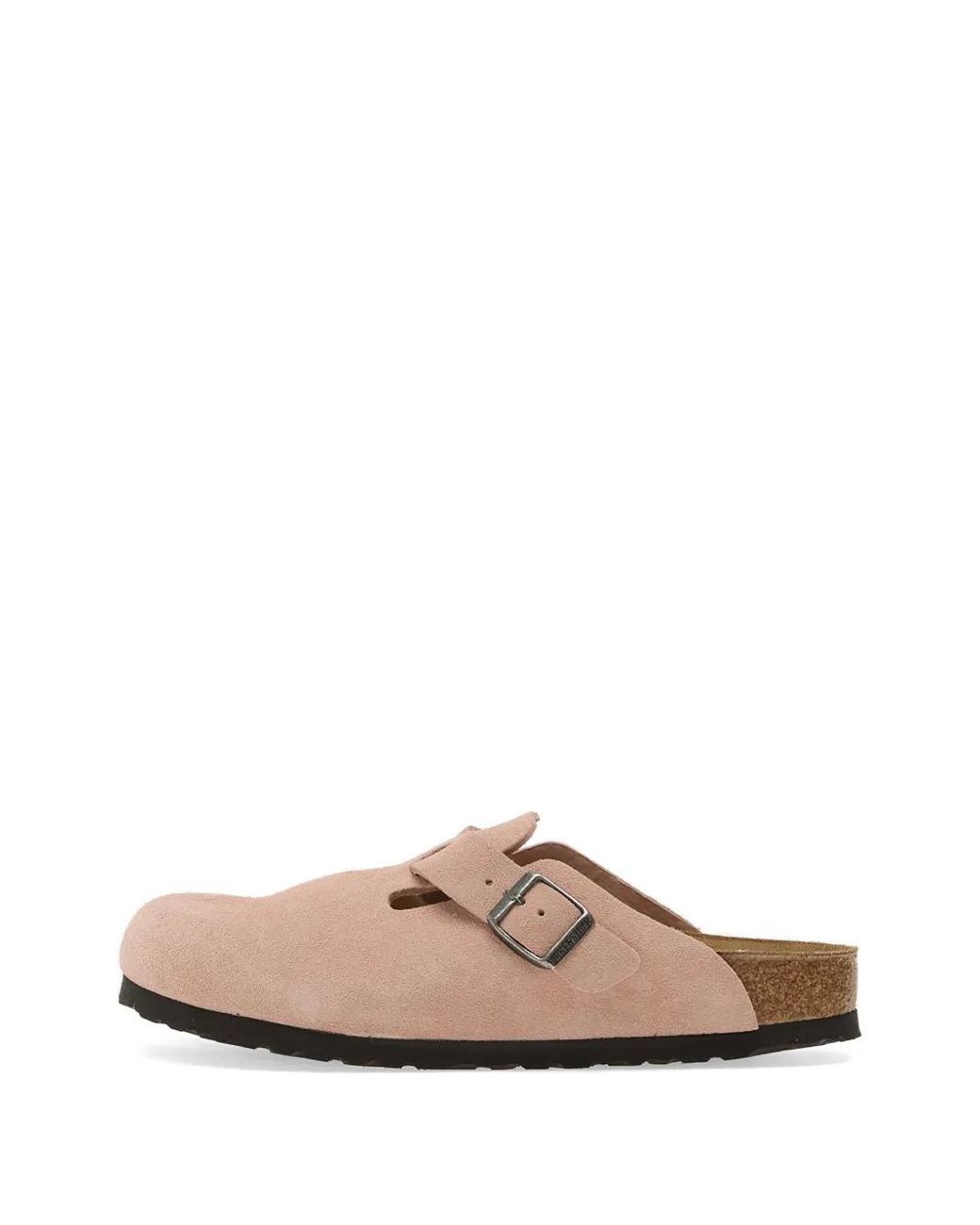 Birkenstock Brown Boston Buckle-Fastening Mules