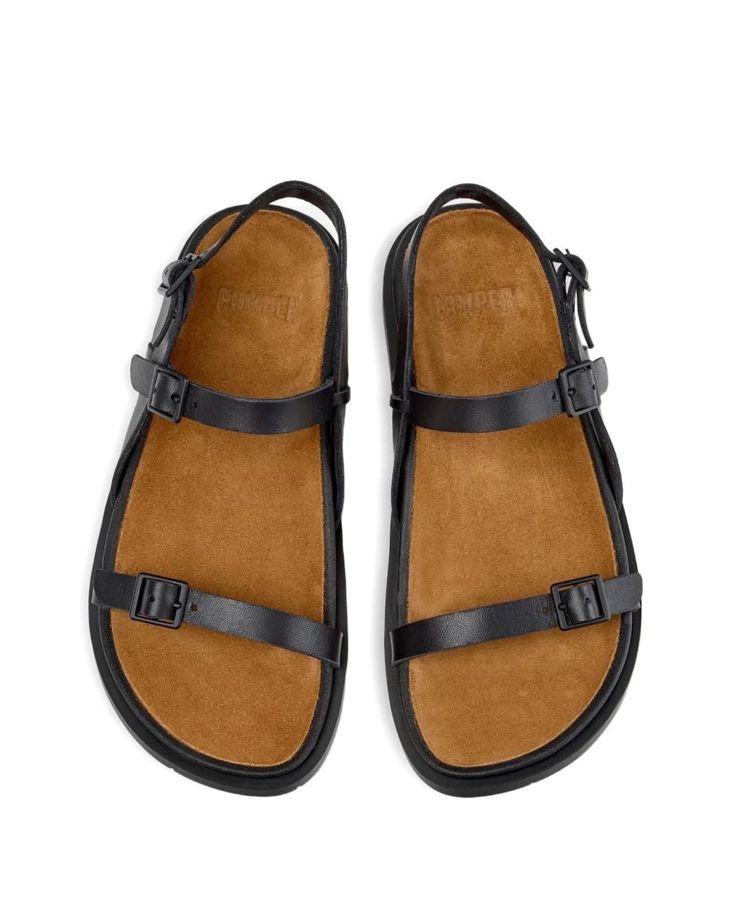 Camper White Lluc Sandals