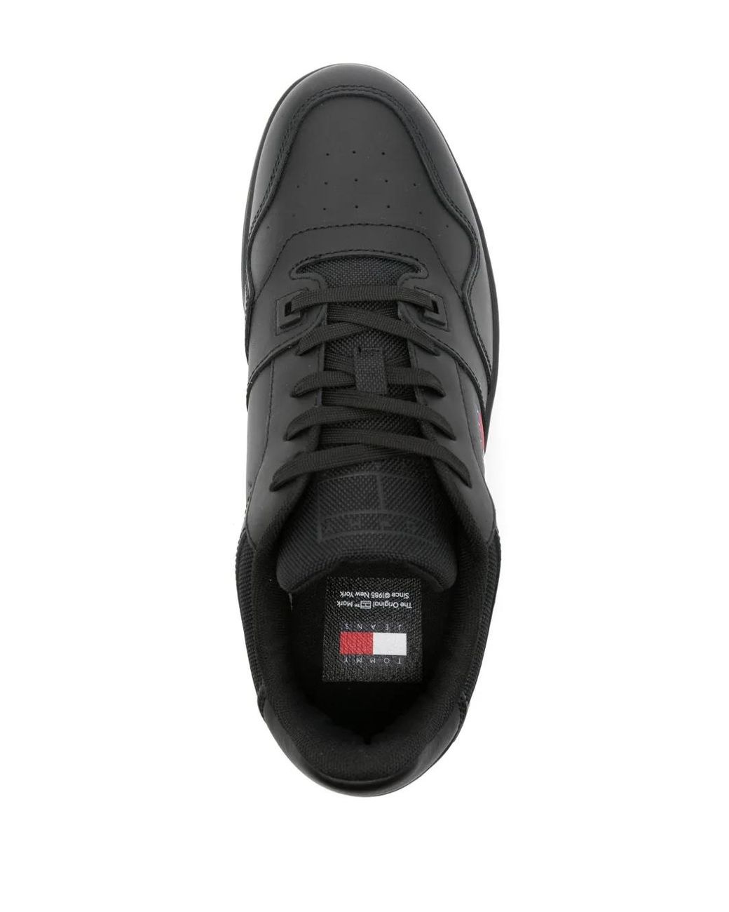 Tommy Hilfiger Black Retro Low-Tops Sneakers for men