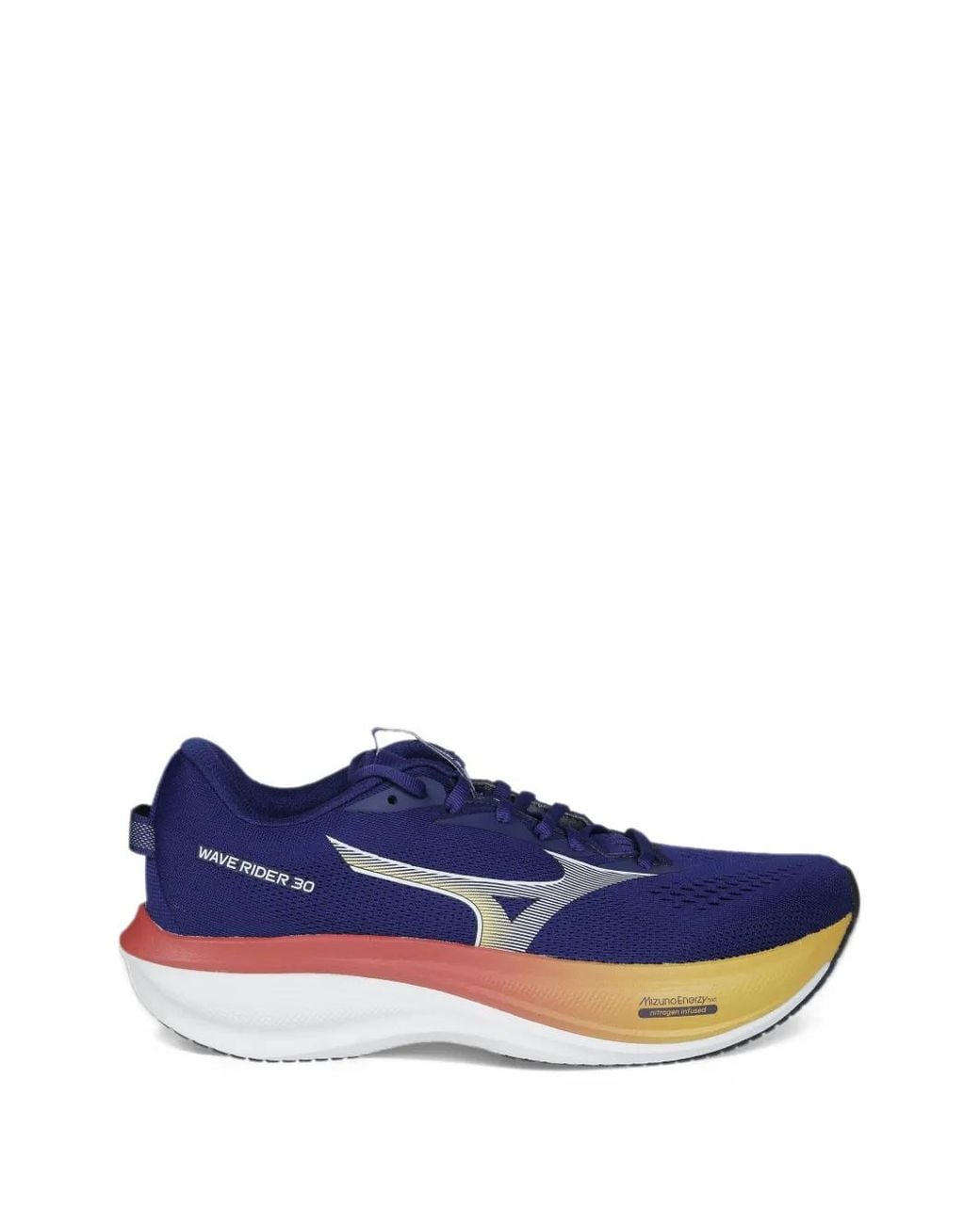 Mesh Rider Logo Mizuno Wave Rider 30 Sneakers in Blue for Men | Lyst