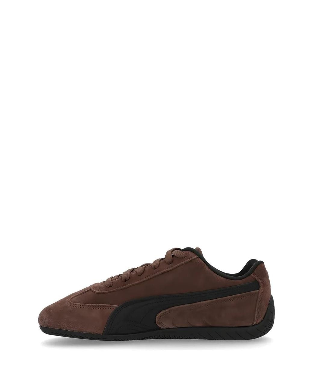 PUMA Brown Speedcat Suede Sneakers