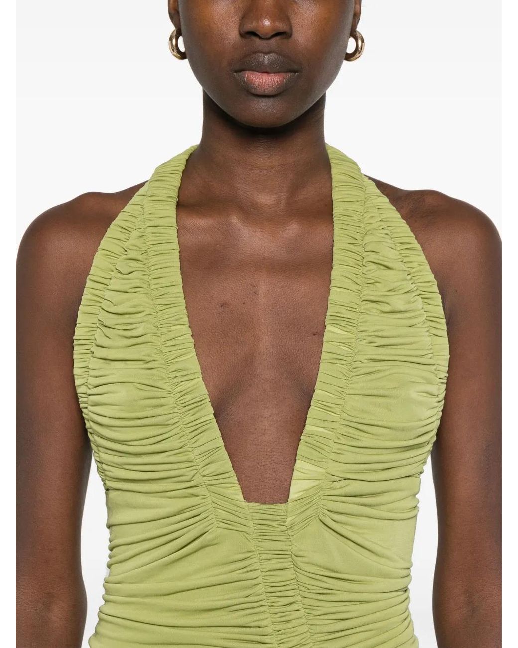 Christopher Esber Green Long Dress Orion